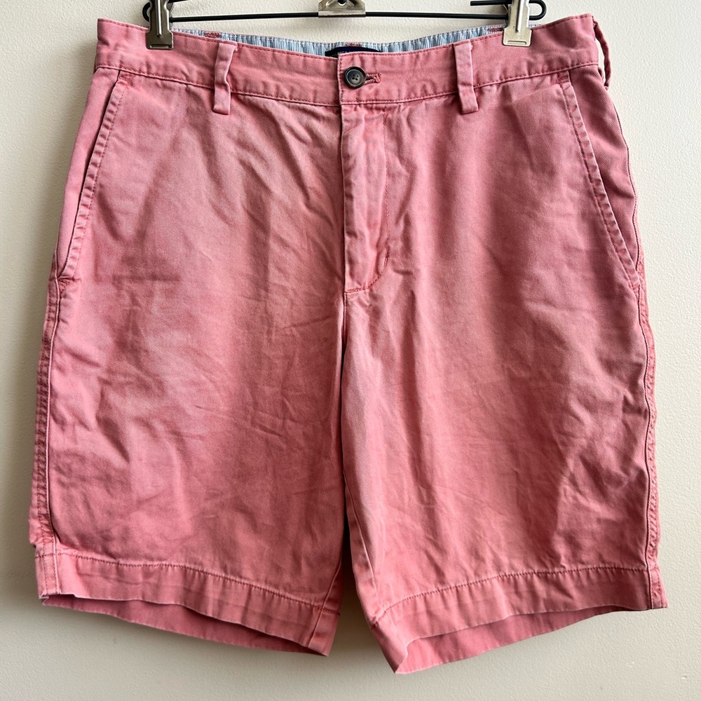 Reed Edward Mens Salmon Chino Shorts 30